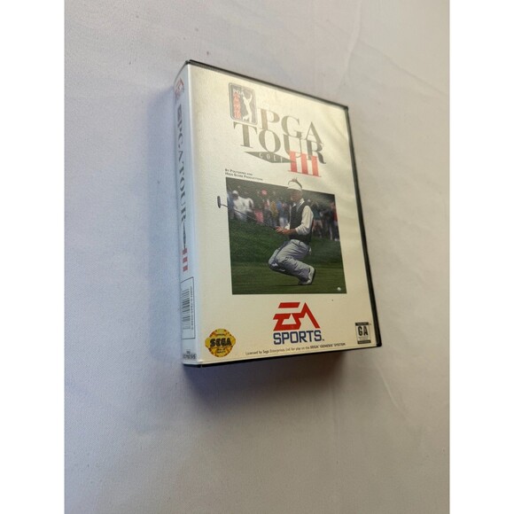 PGA GOLF TOUR III EA Sports '94 (Sega Genesis) With Case - Picture 1 of 4